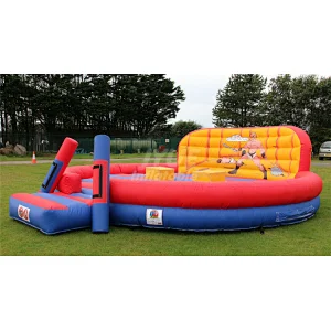 Commercial Cheap Inflatable Gladiator Dueling Jousting Arena Field For Sale