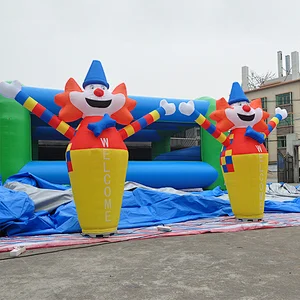 Clown Advertising Inflatable Air Dancer Man Air Blower Dancing Man For Decorations