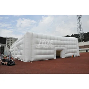 Custom Outdoor White Portable  Inflatable Lawn Tent / Inflatable Wedding Tent For Party