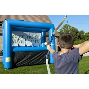 Kids N Adults Indoor Interactive Inflatable Archery Game With Hover Balls For Archery Target Sports Activities