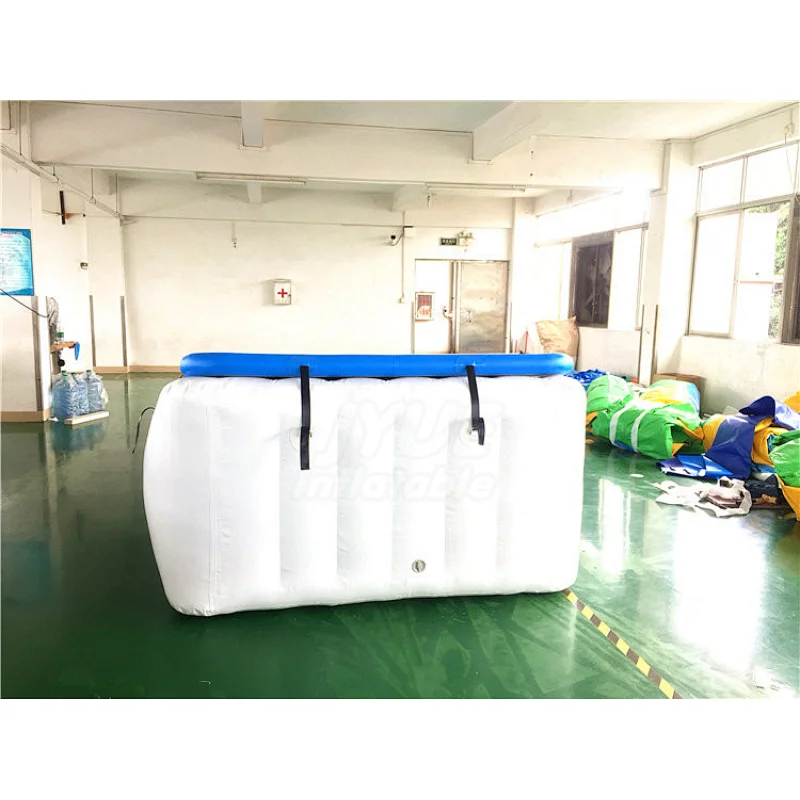 Incline Gymnastics Tumbling Ramp Inflatable Wedge Tumble Track For Training