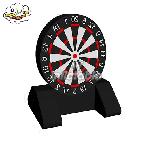 Guangzhou Factory Price Cheap Huge Inflatable Football Dart Board Game , Double Side or One Side Football Dartboard