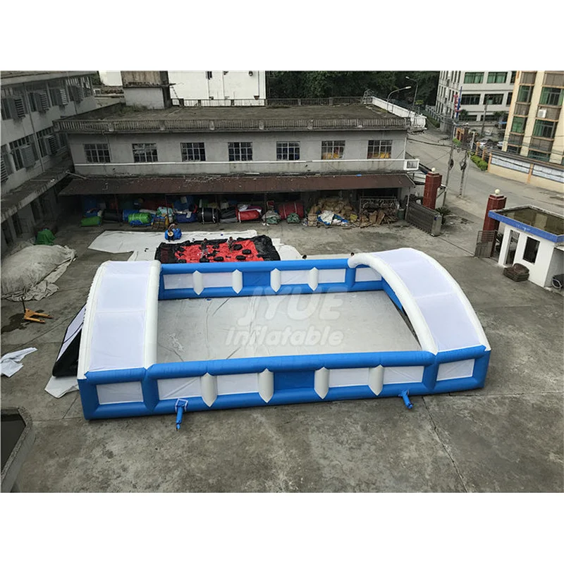 Commercial Inflatable Human Table Football Game Inflatable Table Soccer Foosball  Field