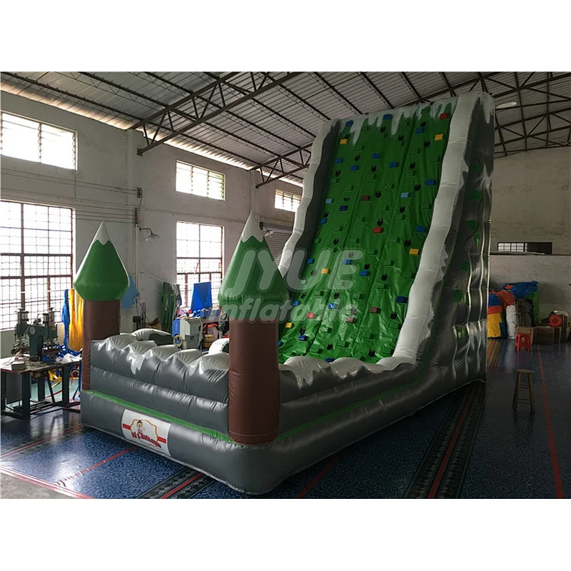 Indoor Kids Game Used Inflatable Rock Climbing Wall For Backyard Sport Game