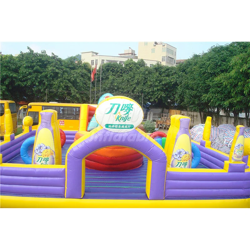 Factory Sale Price Jumpers Playhouse Bounce Indoor Inflatable Park Playground For Sale