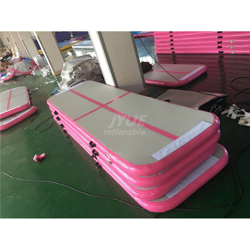 Guangzhou Jiangyue Factory Supplies Wholesale Tumble Track Inflatable Air Tumbling Mat/Inflatable Gymnastics Mat For Gymnastics