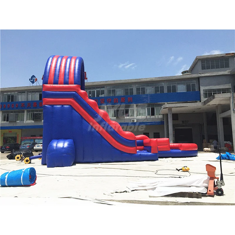 PVC Tarpaulin Commercial Inflatable Water Slide Factory Price,Backyard Water Slide For Sale