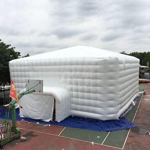 Outdoor White Inflatable Air Cube Tent Wedding Inflatable Party Tent For Event