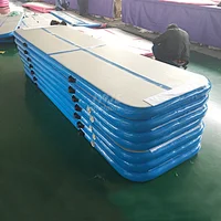 Hot Selling Cheap Air Floor Gymnastics Airtrack Mat Custom Size Tumble Mat Price Inflatable Air Track for Gym