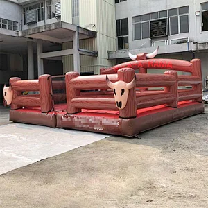 Outdoor Interactive Simulator Carnival Amusement Rides Mechanical Bull Rodeo Inflatable