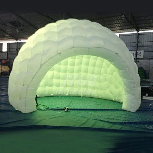 Outdoor Advertising Dome Inflatable Party Tent Colorful Inflatable Tent With LED Light