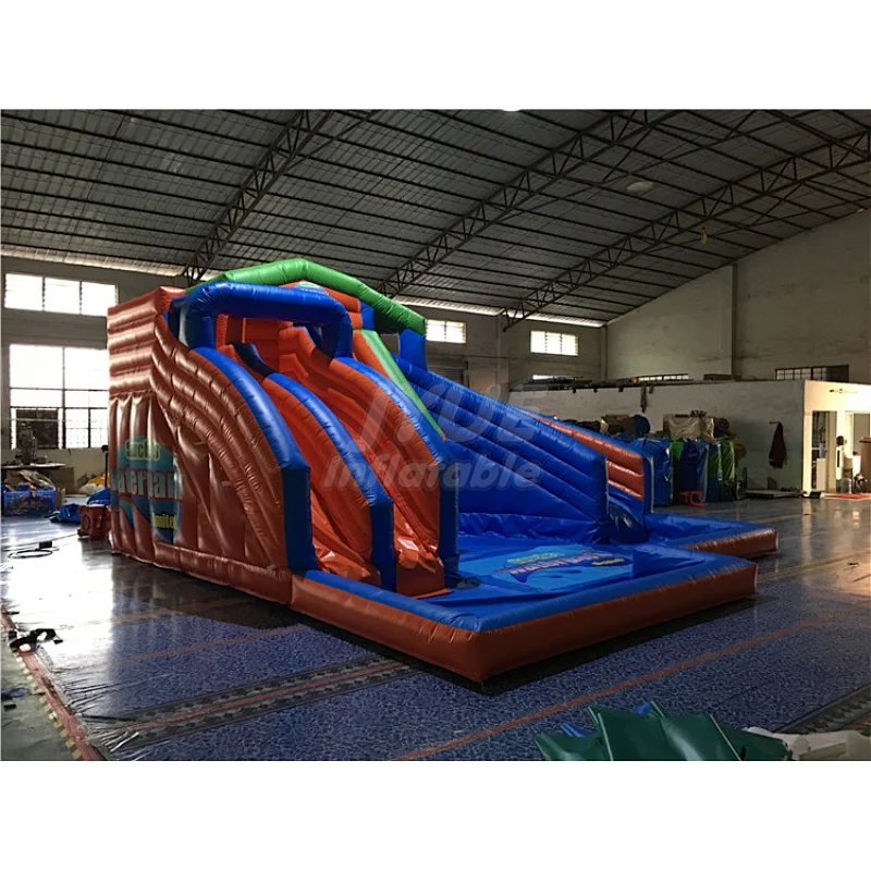Commercial Blow Up Bounce House With Water Slide Inflatable Water Slide For Sale At Home