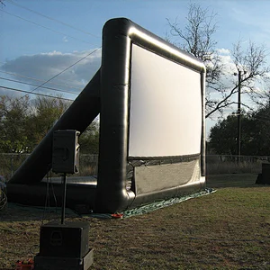 Guangzhou Factory Outdoor Inflatable Cinema Screen Commercial Inflatable Movie Screen
