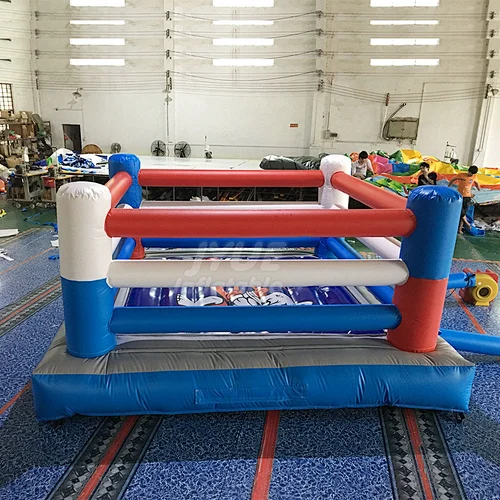 Bouncy Cheap Kids Inflatable Boxing Ring Wrestling For Sale With Gloves Boxing Sport Arena