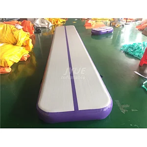 Jiangyue Factory Supplies Wholesale Outdoor Used Cheap Air Tumble Mats Trampoline Inflatable Air Track Gymnastics For Gym