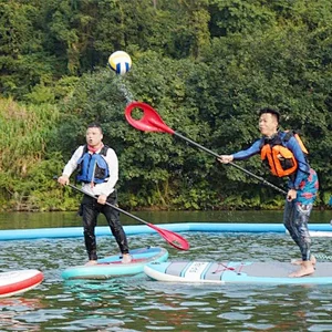 Good Quality PVC Board Double Layer Sup Inflatable Stand Up Paddleboard Electric Pump 20psi