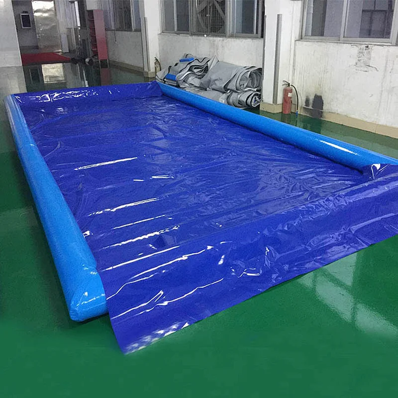 Heavy Duty Portable Inflatable Car Wash Containment Mat For Washing Car