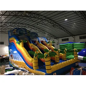High Quality Indoor Small Jumper Inflatable Jungle Slide For Outdoor Inflatable Kids Slide