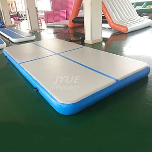 Custom Durable DWF 3m 4m 6m 8m 10m Tumble Gymnastics Inflatable Air Track Gym Mat For Sale