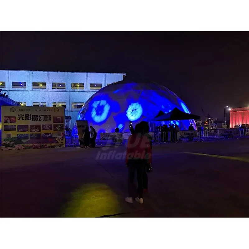 Sport Stadium Or Events Led Light Inflatable Party Dome Tent for Advertising