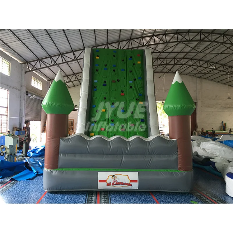 Indoor Kids Game Used Inflatable Rock Climbing Wall For Backyard Sport Game