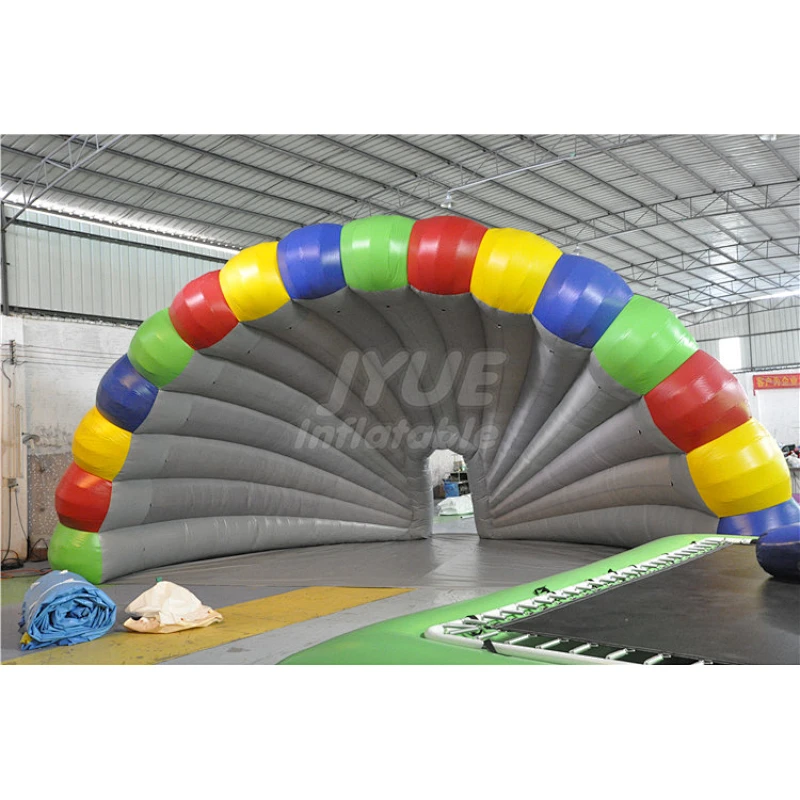 Hot Customized  Logo Cheap Outdoor Camping Inflatable Beach Tent For Activity