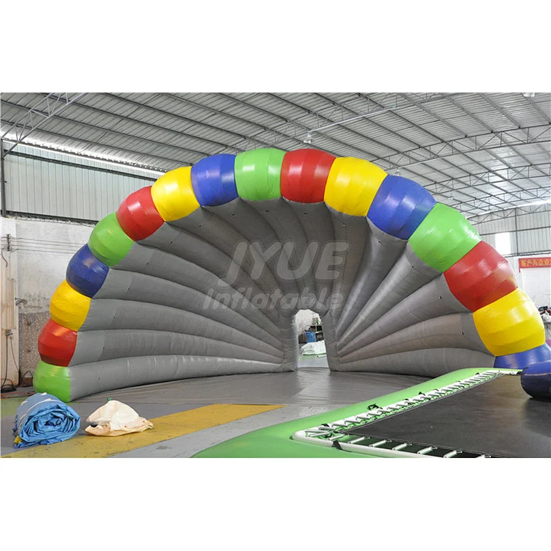Hot Customized  Logo Cheap Outdoor Camping Inflatable Beach Tent For Activity