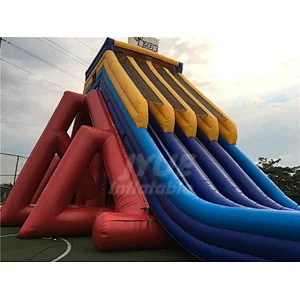 Beach Commercial Large Hippo Inflatable Water Slide For Outdoor Event Trippo Water Slide