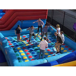 Customized Funny Inflatable Twister Game For Sale