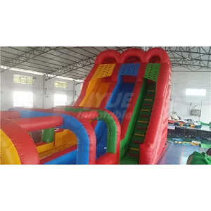 Summer Water Fun Slide Tree Lane Inflatable Swimming Pool Water Slide For Adult
