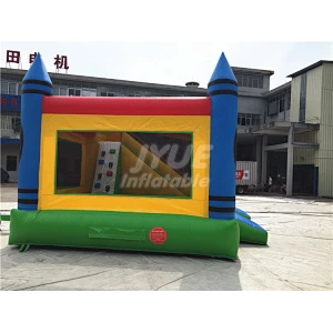 Commercial Outdoor Caryon Inflatable Bouncer Slide Combo For Kids