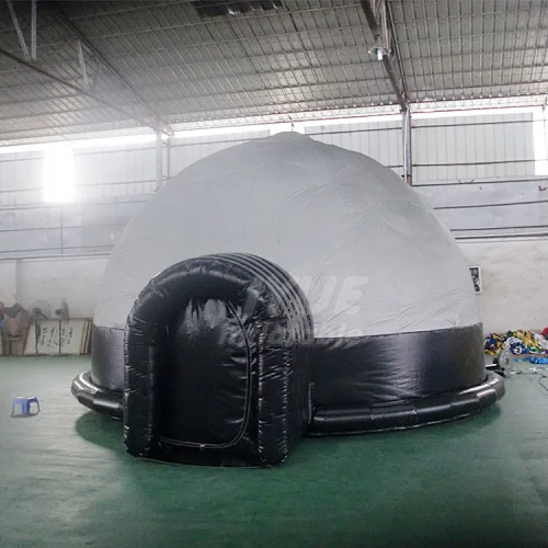 Portable School Dia 6m Inflatable Planetarium Dome Projection Tent With Projector