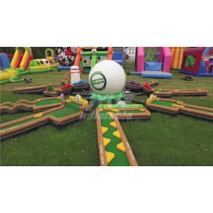 Sports Wquipment Kids Games For Sale, Inflatable Mini Golf ,Best Quality Inflatable Golf Field For Sale