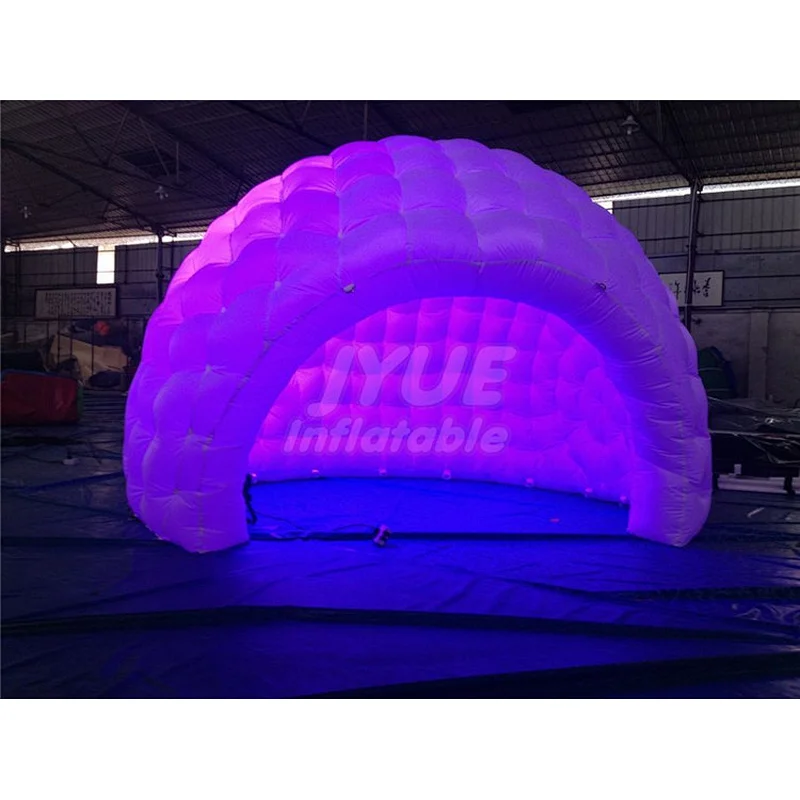 Outdoor Advertising Dome Inflatable Party Tent Colorful Inflatable Tent With LED Light