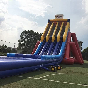 Beach Commercial Large Hippo Inflatable Water Slide For Outdoor Event Trippo Water Slide