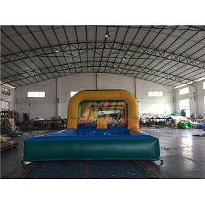 Great Funny Custom Inflatable Water Slide Slip N Slide With Swimming Pool Rentals