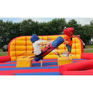 Commercial Cheap Inflatable Gladiator Dueling Jousting Arena Field For Sale