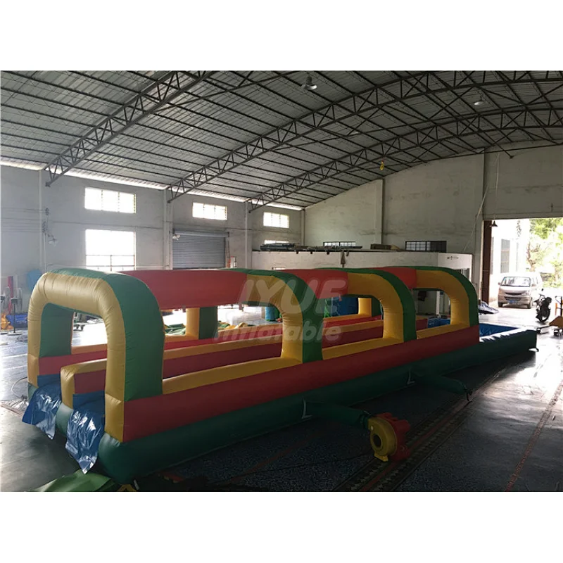 Great Funny Custom Inflatable Water Slide Slip N Slide With Swimming Pool Rentals