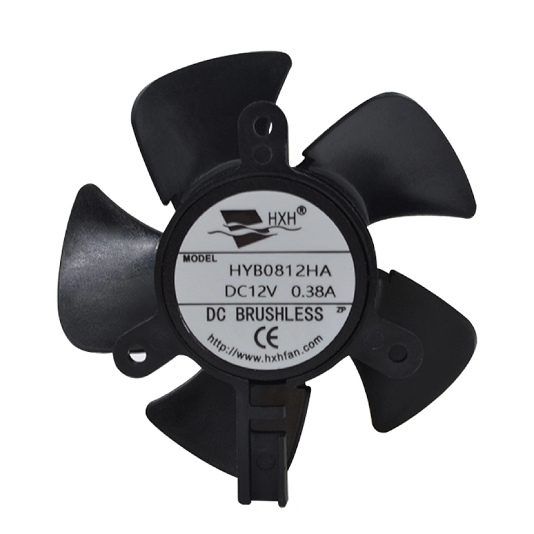 Dustproof waterproof fan 80x80x25mm-5