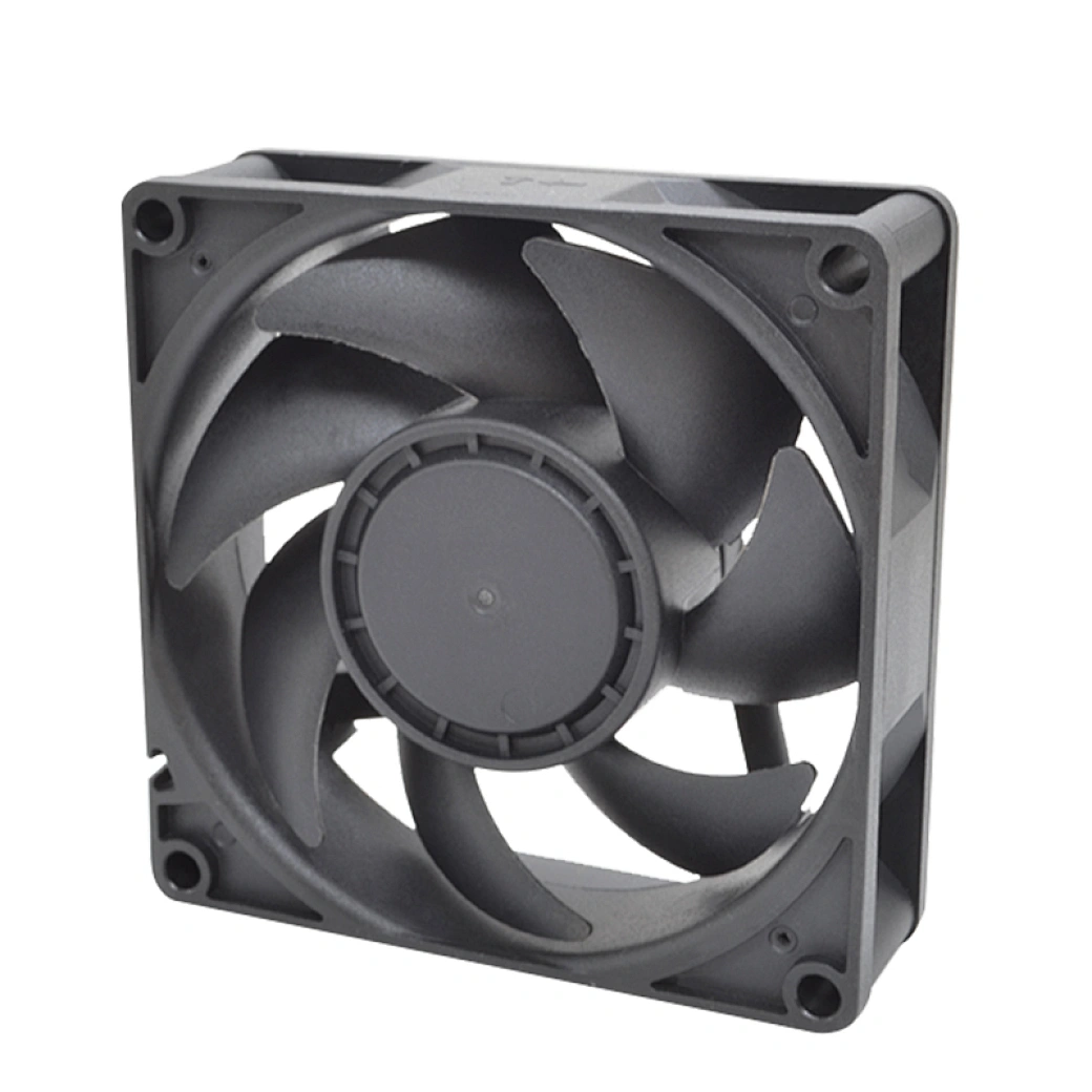 Dustproof waterproof fan 80x80x25mm-4