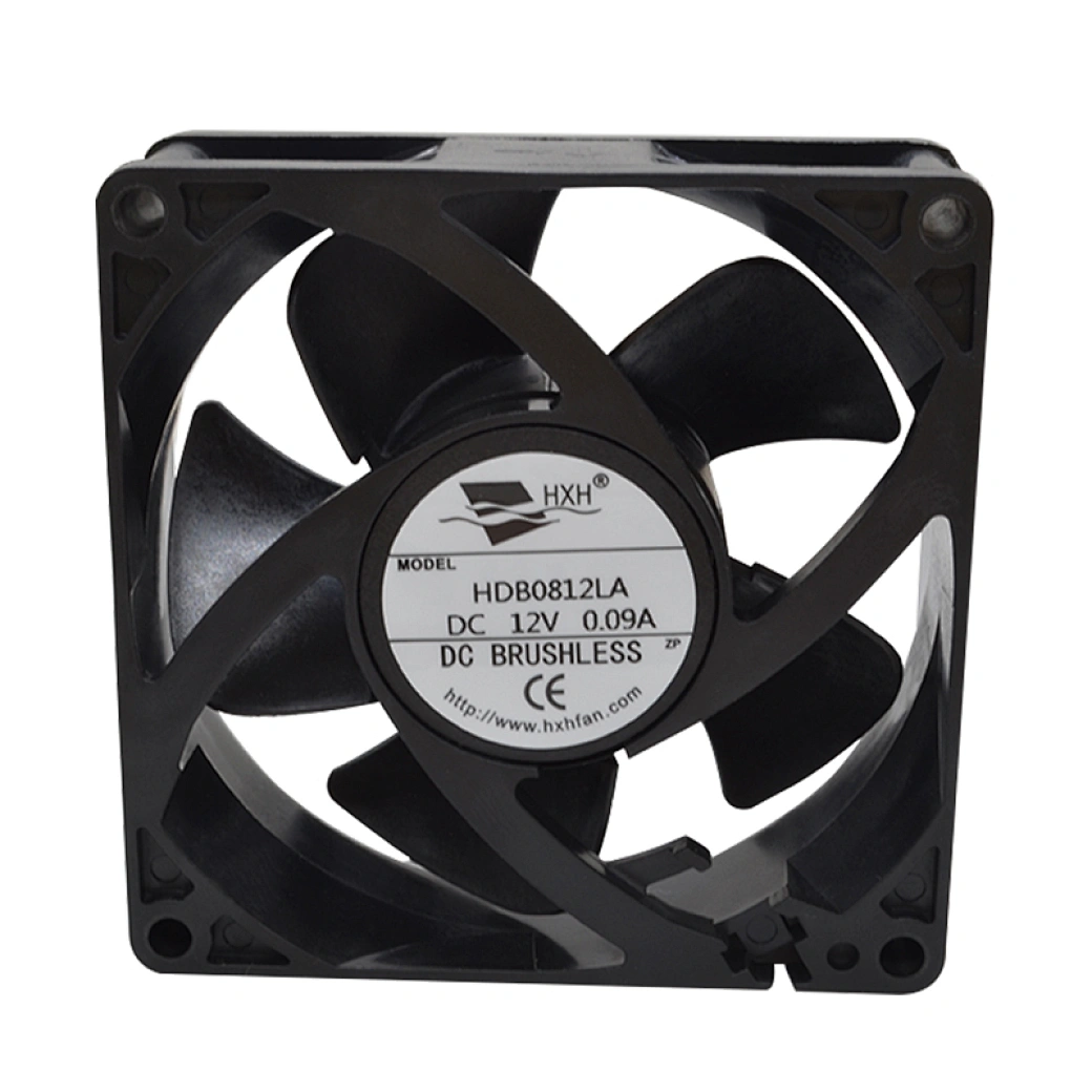 Dustproof waterproof fan 80x80x25mm-3