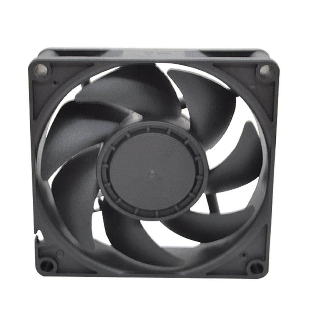 Dustproof waterproof fan 80x80x25mm-4