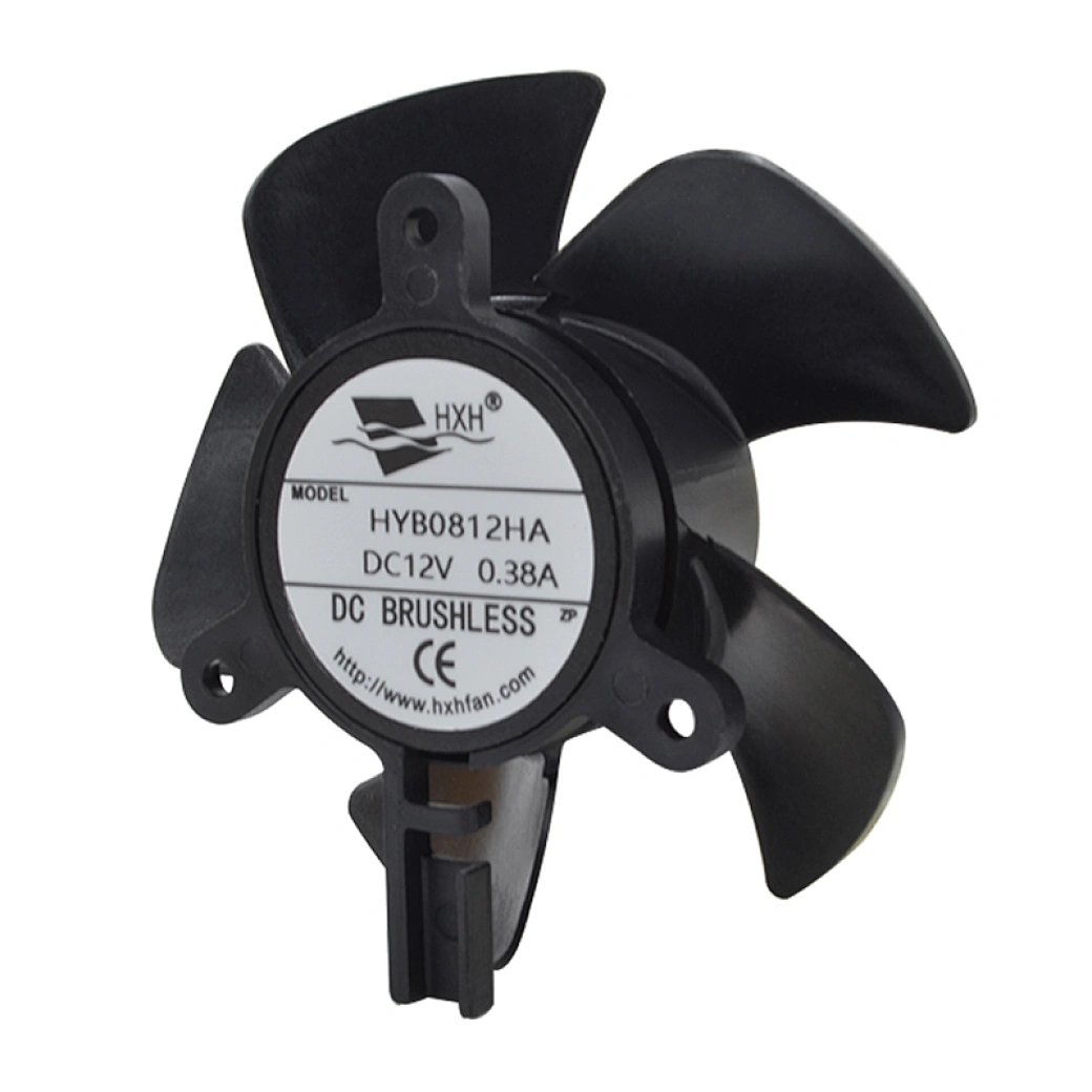 Dustproof waterproof fan 80x80x25mm-5