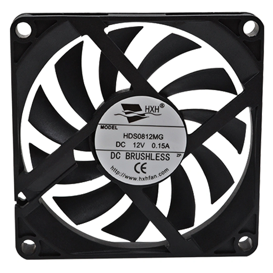 DC axial fan 80x80x10mm