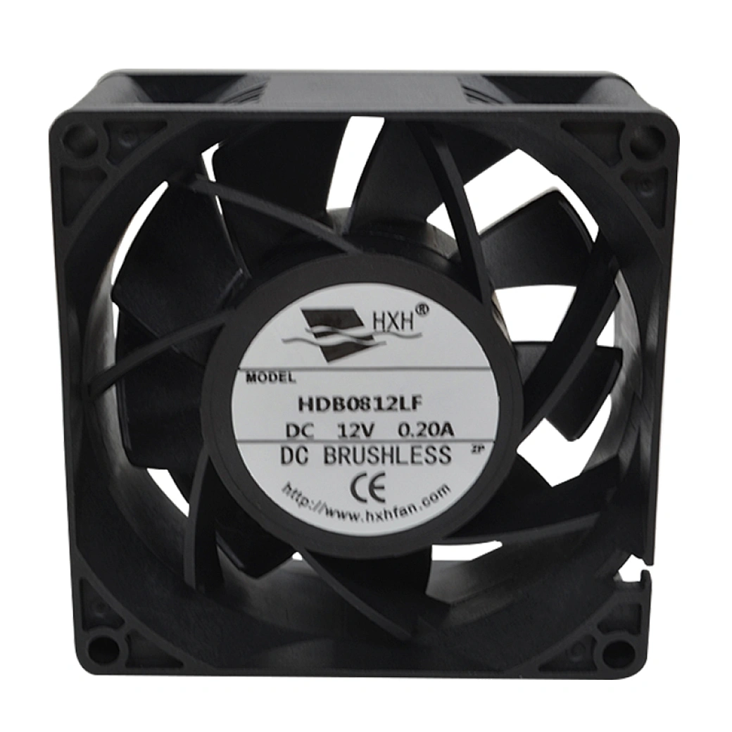 Dustproof waterproof fan 80x80x38mm