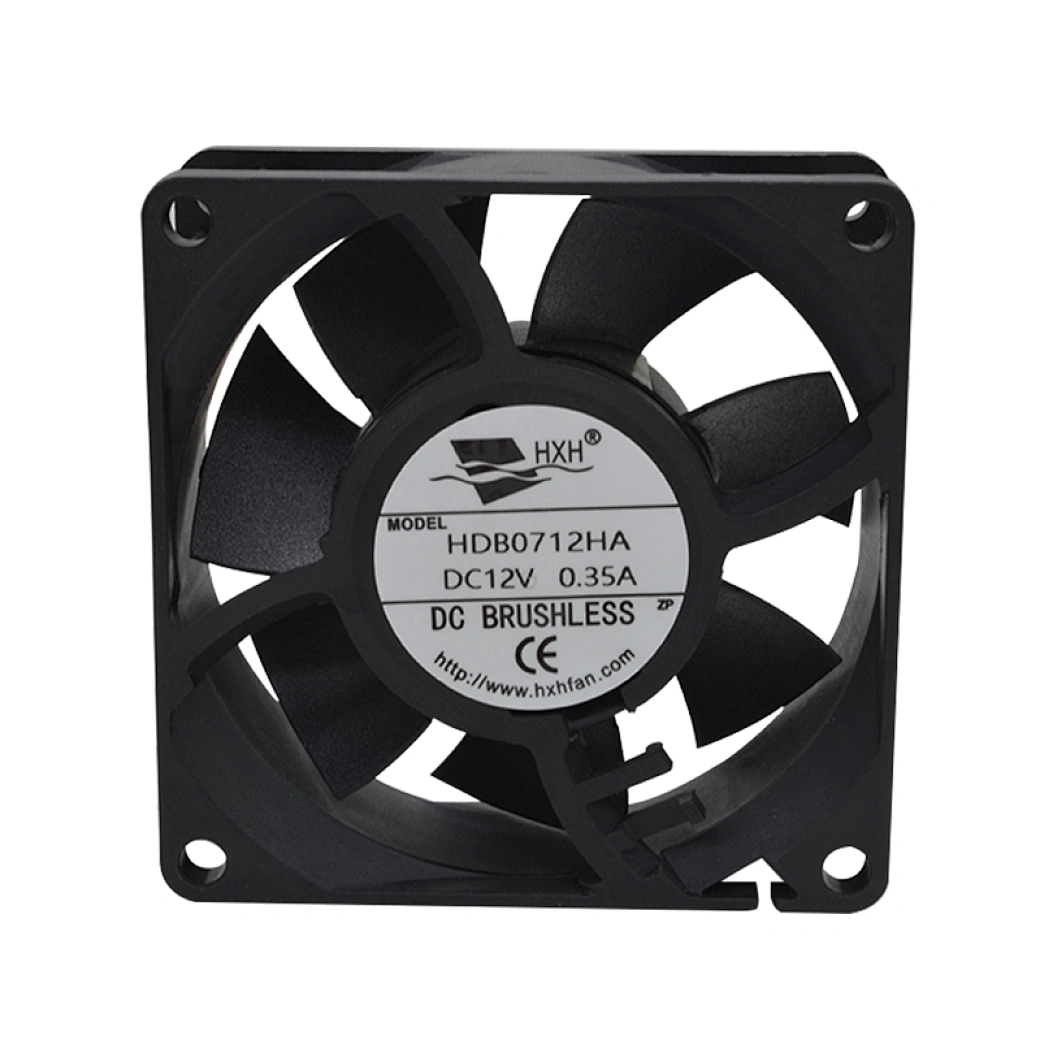 Dustproof waterproof fan 70x70x25mm
