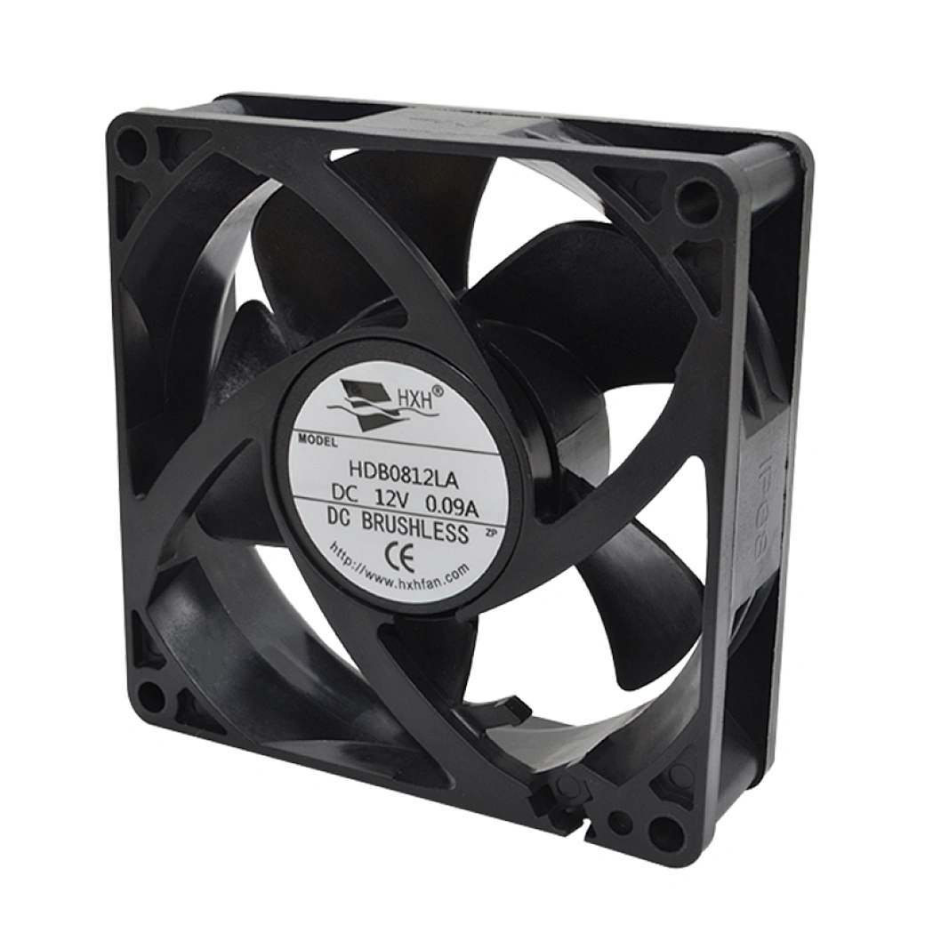 Dustproof waterproof fan 80x80x25mm-3