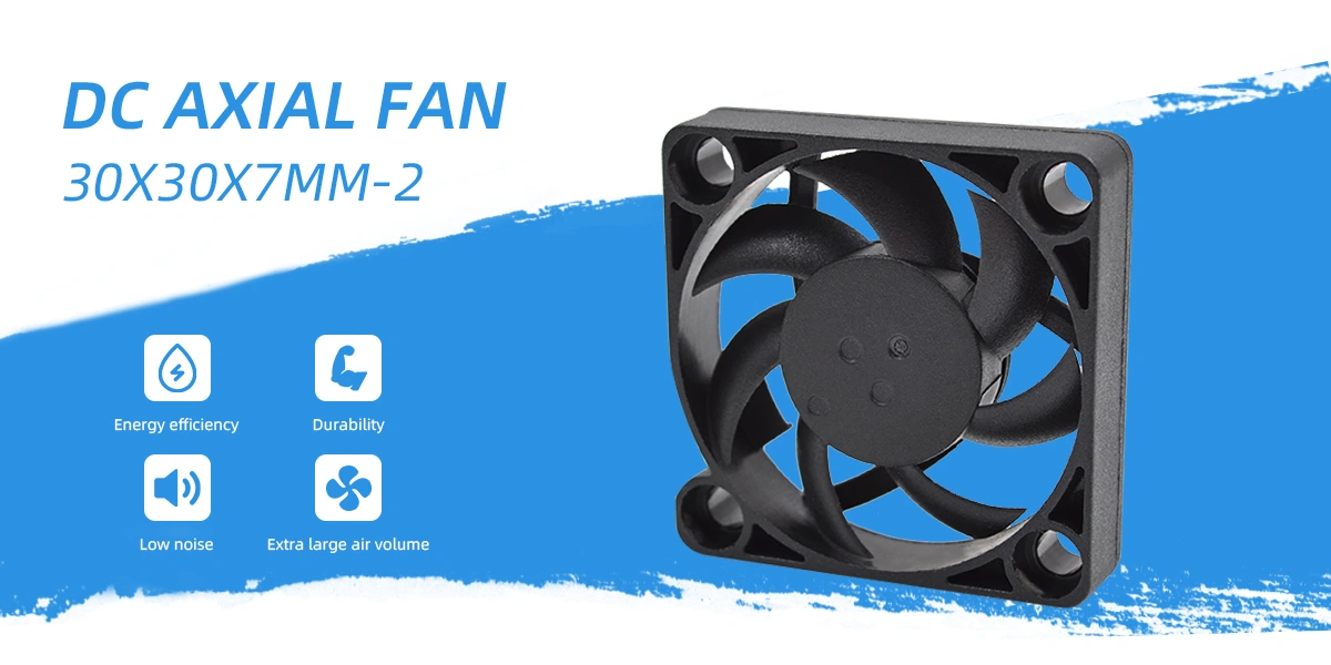 DC axial fan 30x30x7mm-2