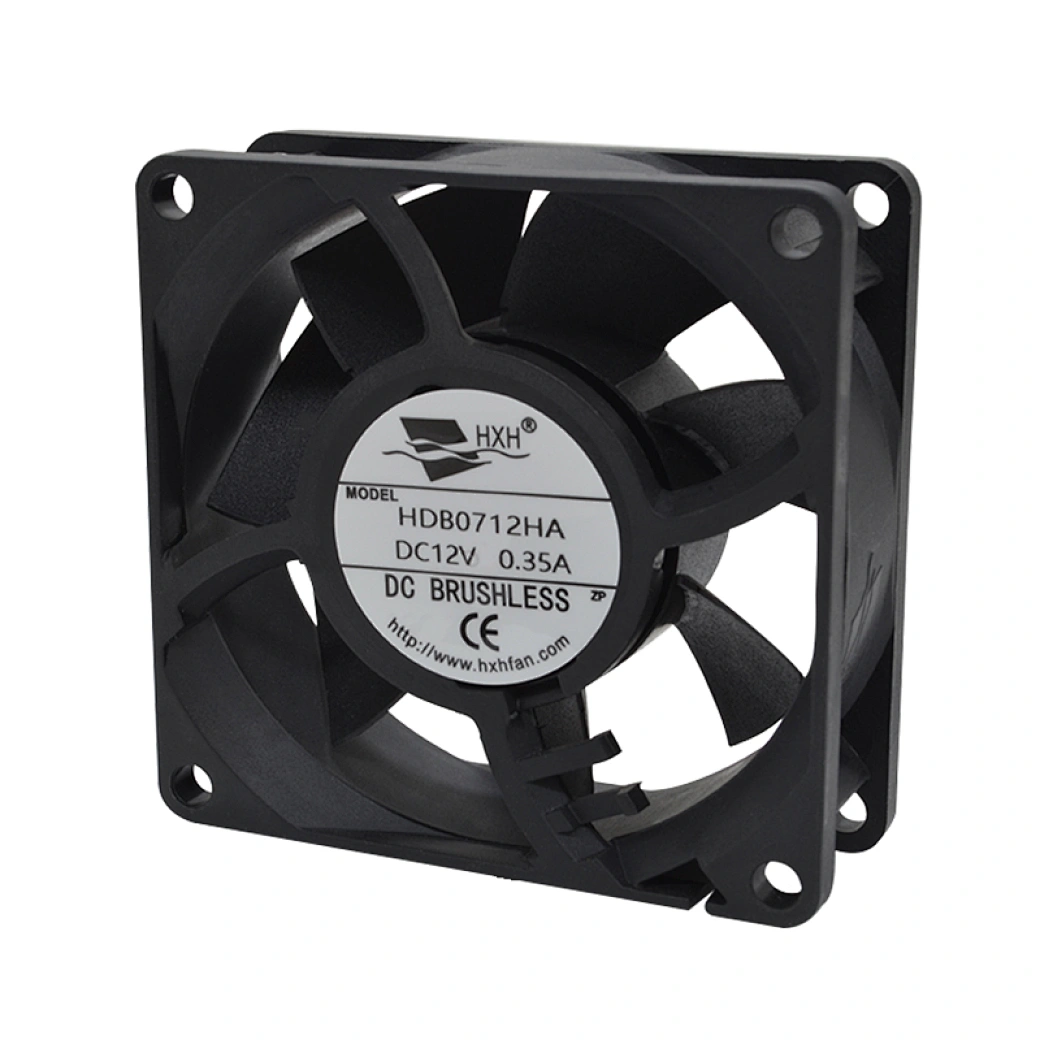 Dustproof waterproof fan 70x70x25mm