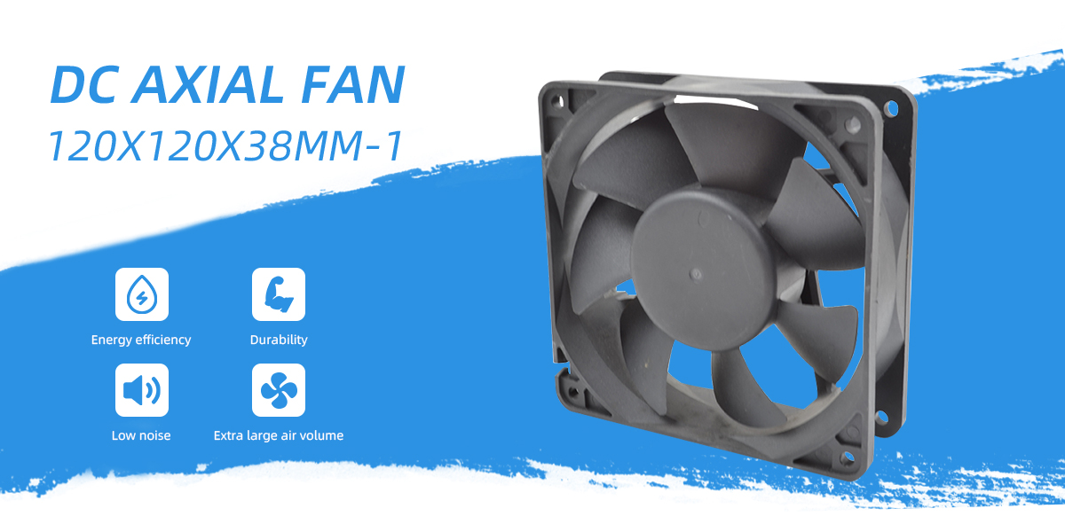 DC axial fan 120x120x38mm-1